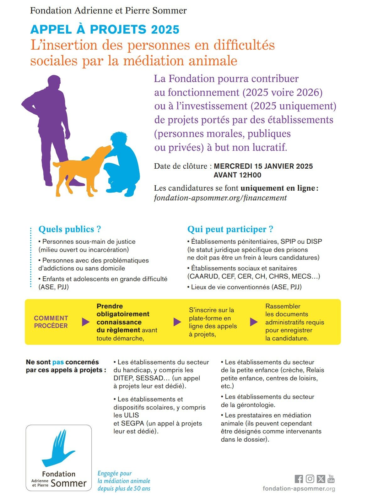 © Fondation Adrienne et Pierre Sommer _ Annonce APDS 2025