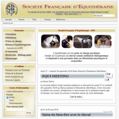 Des besoins actuels en équithérapeutes